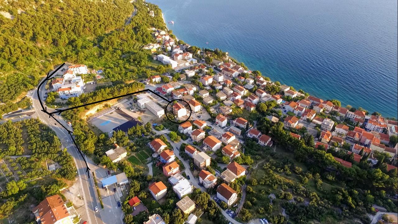 Apartments Grozdana Gradac  Eksteriør bilde
